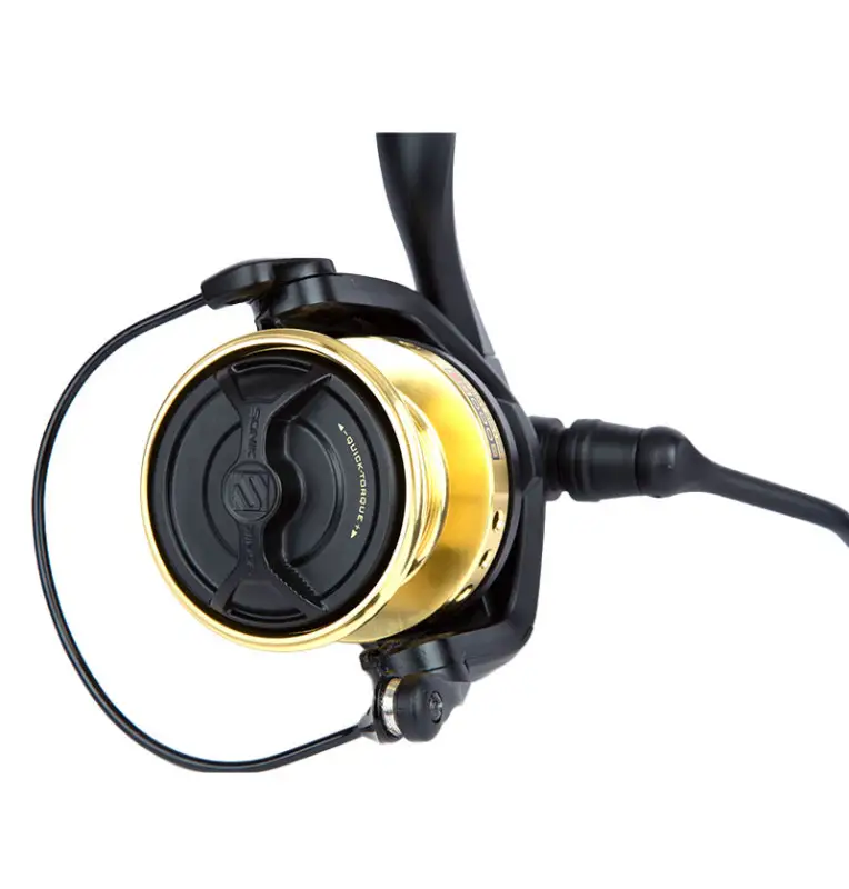 Sonik XTRACTOR+ 5000 GS Karpfen Angelrolle Quick Drag Gold Edition-Front brake rollers-JJ-Fishing
