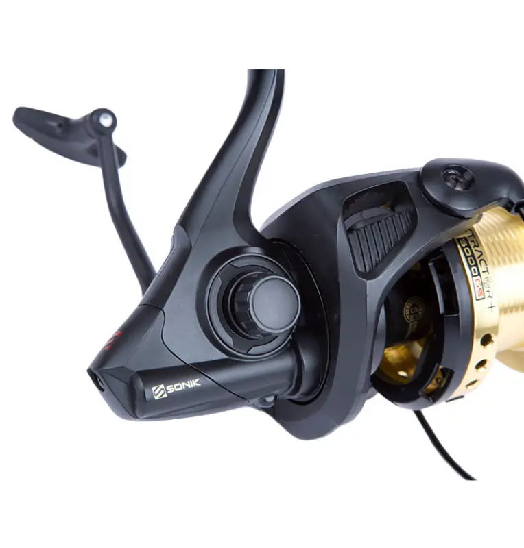 Sonik XTRACTOR+ 5000 GS Karpfen Angelrolle Quick Drag Gold Edition-Front brake rollers-JJ-Fishing