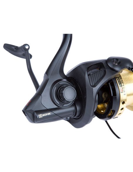 Sonik XTRACTOR+ 5000 GS Karpfen Angelrolle Quick Drag-Frontbrems-Rollen-JJ-Fishing