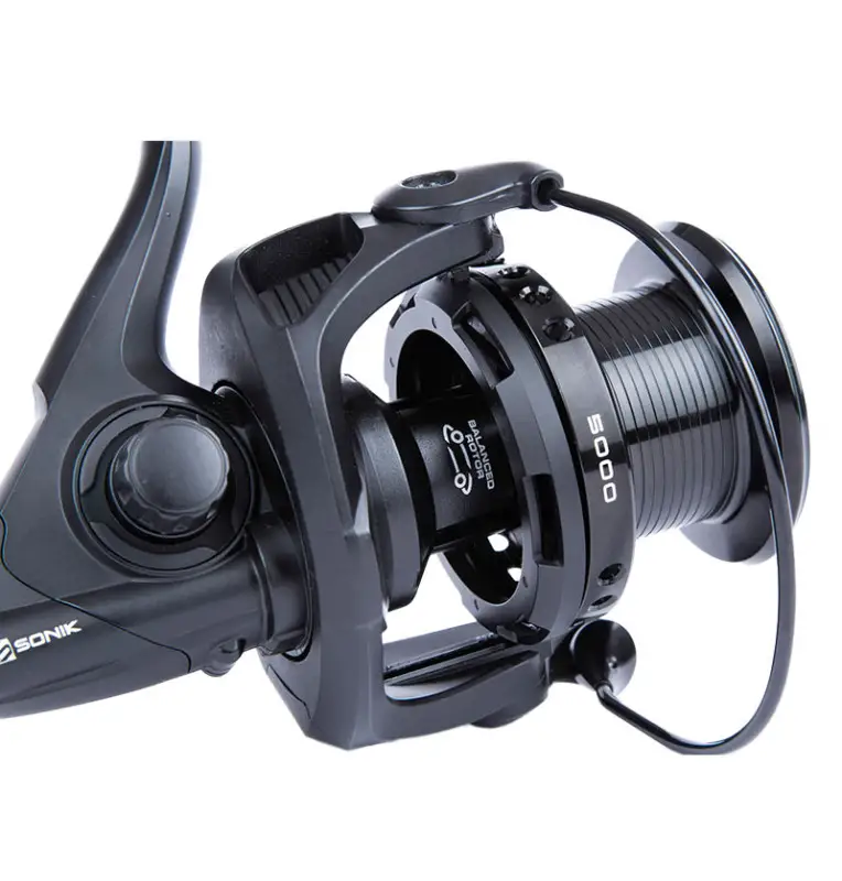Sonik XTRACTOR+ 5000 Carp Reel Karpfen Angelrolle Quick Drag-Frontbrems-Rollen-JJ-Fishing