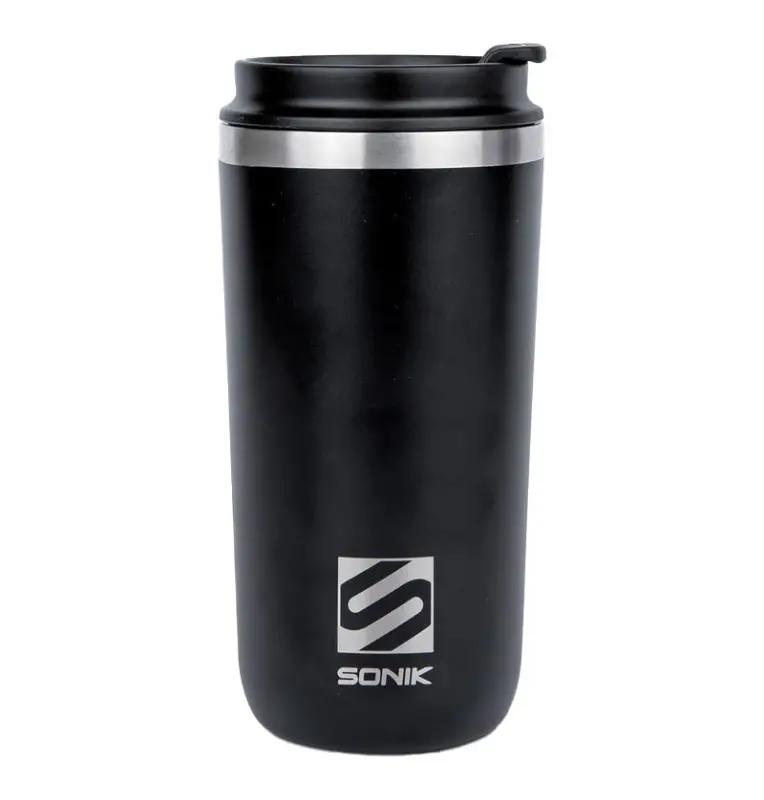 Sonik SIZZLA Thermal Mug Tall 480ml Thermos Becher Angelbecher Edelstahl Camping-Outdoor Cooking-JJ-Fishing