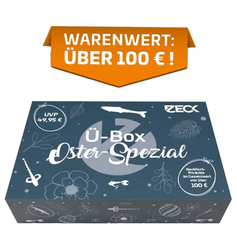 Zeck Fishing Ü-Box Oster-Spezial 2025 Überraschungsbox Mystery Box