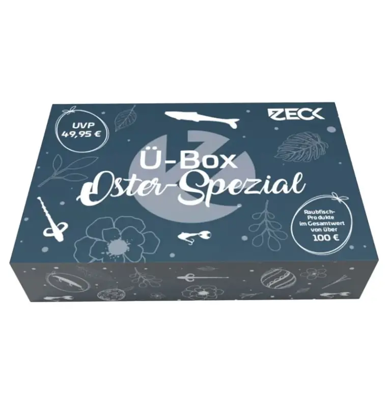 Zeck Fishing Ü-Box Oster-Spezial 2025 Überraschungsbox Mystery Box
