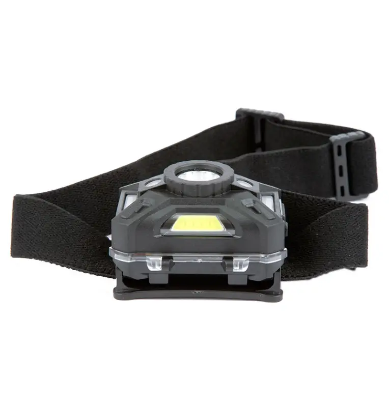 Sonik GIZMO Head Torch HTR-250 Headlamp Kopflampe Stirnlampe Angellampe mit Hardcase-Kopflampen-JJ-Fishing