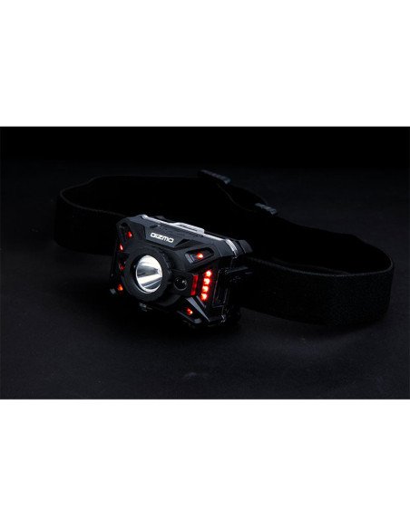 Sonik GIZMO Head Torch HTR-250 Headlamp Kopflampe Stirnlampe Angellampe mit Hardcase-Kopflampen-JJ-Fishing