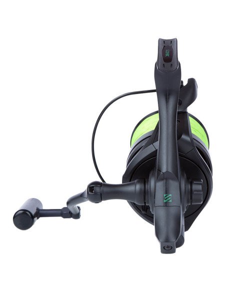 Sonik HEROX Spod Reel mit 200m geflochtener Angelschnur High Distance Futterrolle-Weitwurfrollen-JJ-Fishing