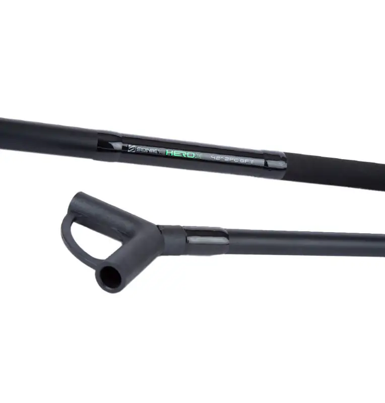 Sonik HEROX Landing Net 42" 8ft 2PC Karpfen Angelkescher mit Stab und Transporttasche-Kescher & Kescherzubehör-JJ-Fishing