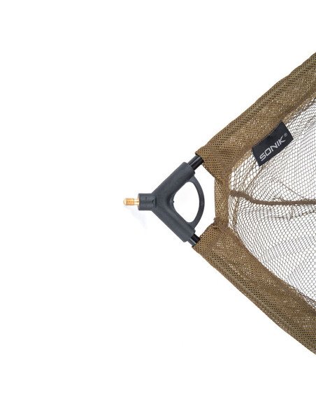 Sonik HEROX Landing Net 42" 8ft 2PC Karpfen Angelkescher mit Stab und Transporttasche-Kescher & Kescherzubehör-JJ-Fishing