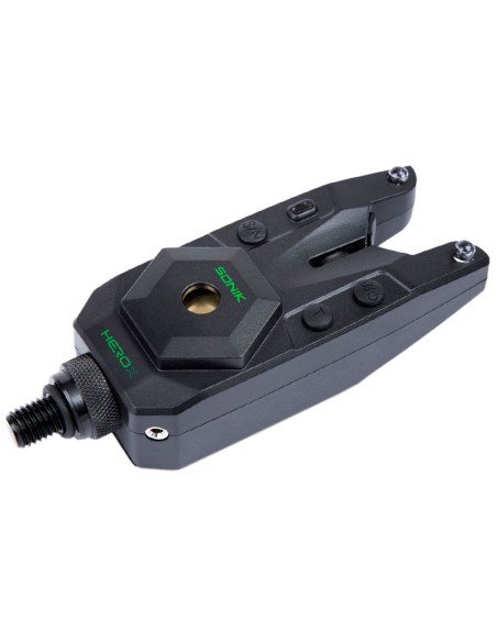 Sonik HEROX BITE ALARM SET 2+1 + Bivvy Lamp Funk Bissanzeiger Set mit Transportkoffer-Bite Alarms & Bobbins-JJ-Fishing