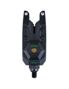 Sonik HEROX Bite Alarm Set 3+1 + Bivvy Lamp Funk Bissanzeiger Set mit Transportkoffer-Bissanzeiger & Bobbins-JJ-Fishing 2