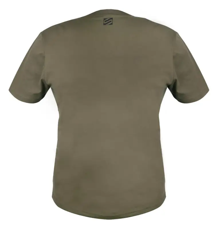 Sonik Raglan Tee Green M T-Shirt Carp Clothing Angelbekleidung-Hoodie, Shirts, Jacken & Co-JJ-Fishing