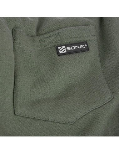 Sonik Jogger Green M Carp Clothing Angelbekleidung Jogging Hose-Hoodie, Shirts, Jacken & Co-JJ-Fishing