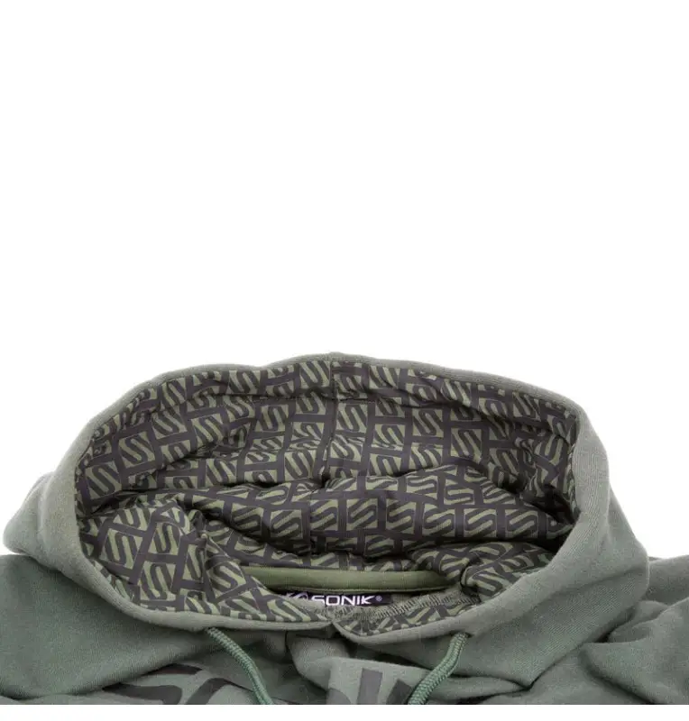 Sonik Hoody Green XXL Carp Clothing Angelbekleidung Pullover-Hoodie, Shirts, Jacken & Co-JJ-Fishing