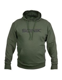 Sonik Hoody Green M Carp Clothing Angelbekleidung Pullover-Hoodie, Shirts, Jacken & Co-JJ-Fishing