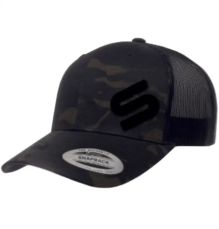 Sonik Multicam/Mesh Cap Camo Trucker Kappe Angelkappe-Kappen & Hauben-JJ-Fishing