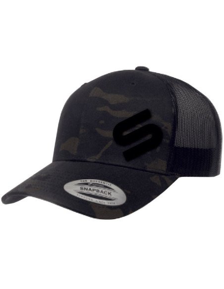 Sonik Multicam/Mesh Cap Camo Trucker Kappe Angelkappe-Kappen & Hauben-JJ-Fishing