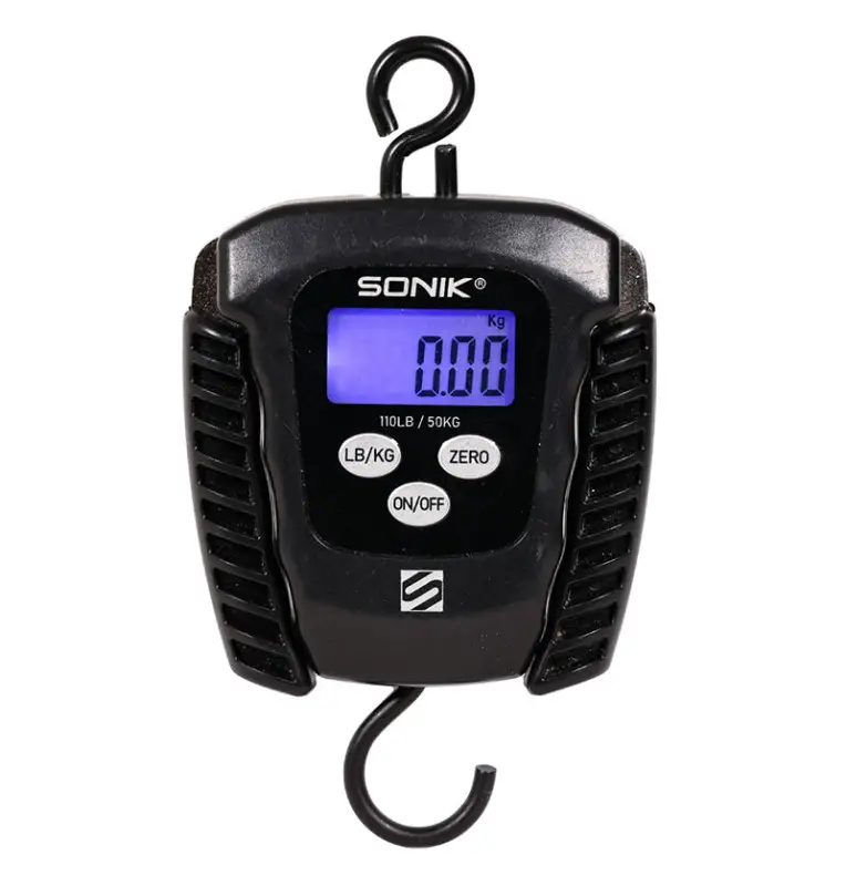 Sonik Digital Folding Scales 10g-50kg Angelwaage-Abhakmatten & Wiegeschlingen-JJ-Fishing