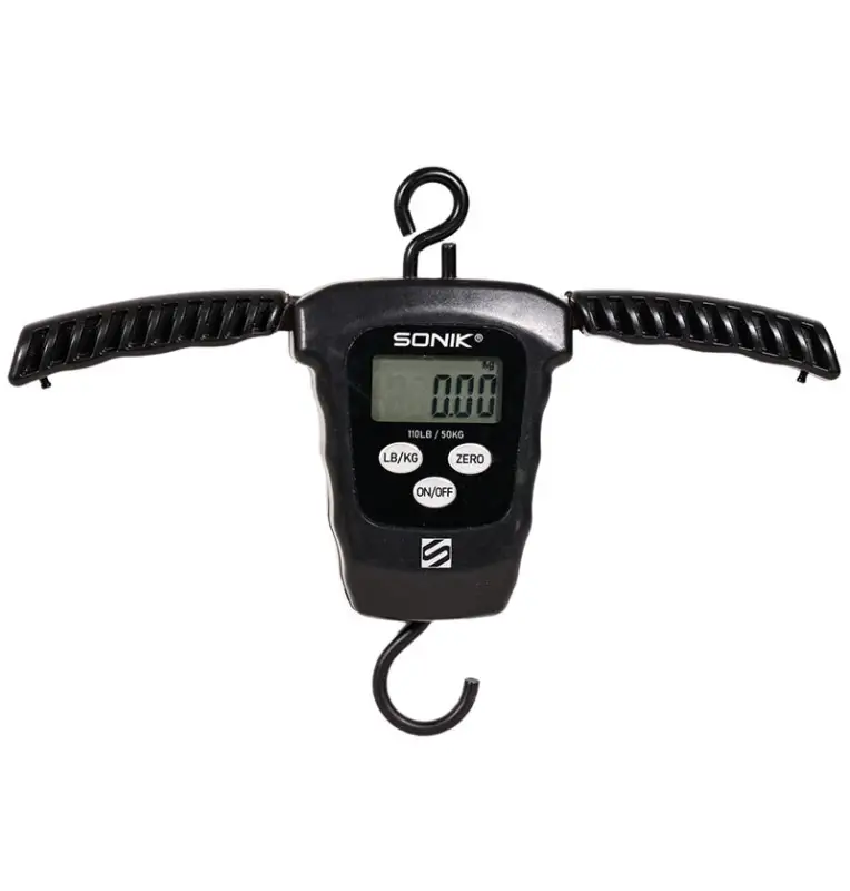 Sonik Digital Folding Scales 10g-50kg Angelwaage-Abhakmatten & Wiegeschlingen-JJ-Fishing