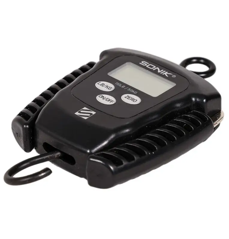 Sonik Digital Folding Scales 10g-50kg Angelwaage-Abhakmatten & Wiegeschlingen-JJ-Fishing