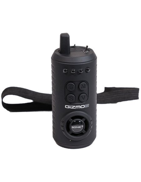 Sonik GIZMO 2 Bite Alarm Set 3+1 + Bivvy Light Bissanzeiger Set mit Transportkoffer-Bissanzeiger & Bobbins-JJ-Fishing