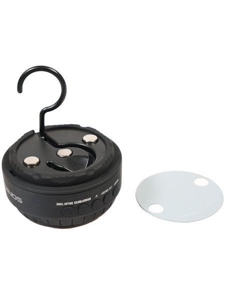 Sonik SKS2 ALARM SET 4+1 + BIVVY LAMP Funk Bissanzeiger Set mit Transportkoffer-Bite Alarms & Bobbins-JJ-Fishing