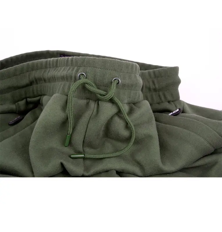 Sonik Green Fleece Shorts L kurze Hose Angelhose Unisex-Hoodie, Shirts, Jacken & Co-JJ-Fishing