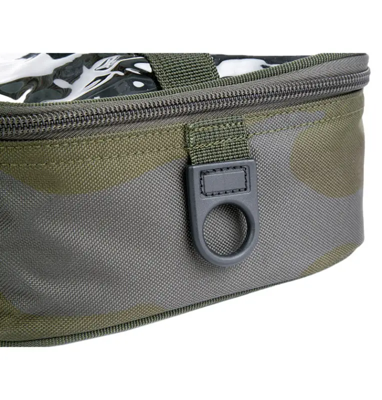 Sonik BANK-TEK Accessory Pouch Large Camo Clear Top Carp Bag-Zubehörtaschen-JJ-Fishing