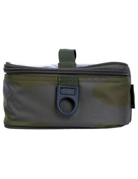 Sonik BANK-TEK Accessory Pouch Large Camo Clear Top Carp Bag-Zubehörtaschen-JJ-Fishing
