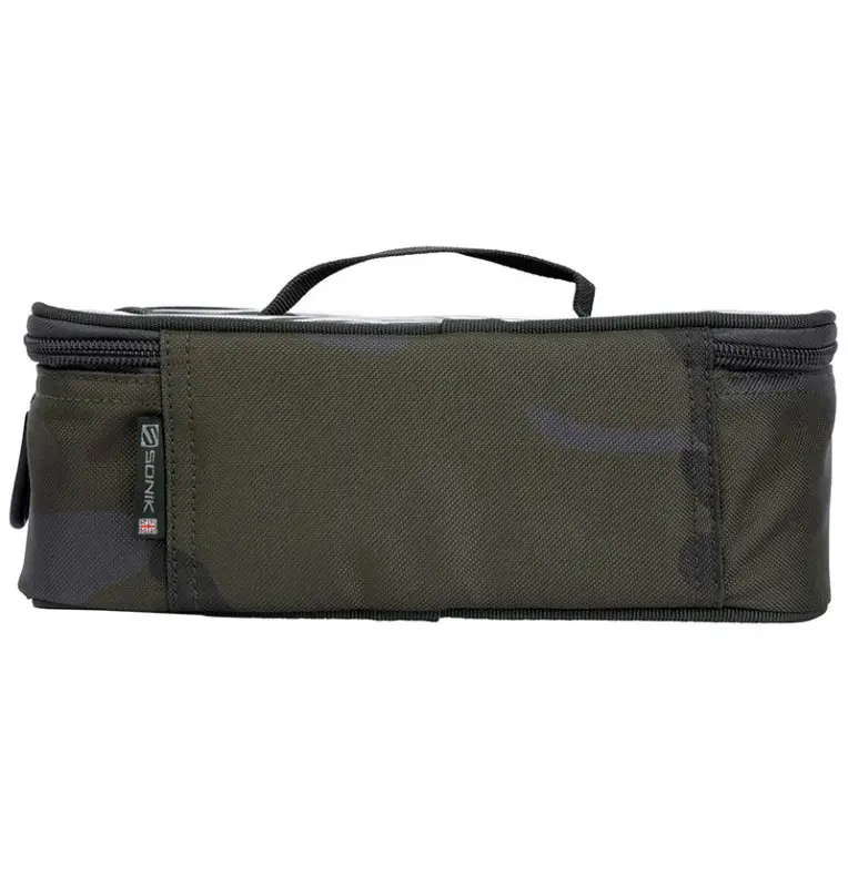 Sonik BANK-TEK Accessory Pouch Large Camo Clear Top Carp Bag-Zubehörtaschen-JJ-Fishing