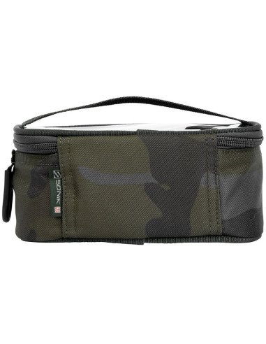 Sonik BANK-TEK ACCESSORY POUCH MEDIUM Camo Clear Top End Tackle Carp Bag-Accessory Bags-JJ-Fishing