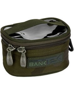 Sonik BANK-TEK Accessory Pouch Small Camo Clear Top Carp Bag-Zubehörtaschen-JJ-Fishing
