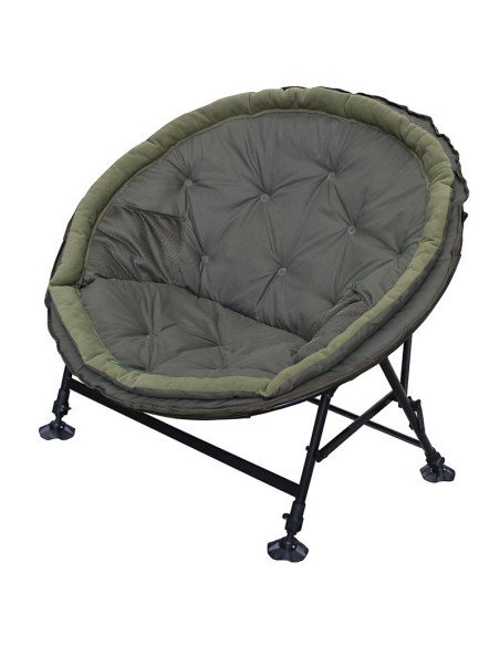 Sonik SK-TEK Sunchair Runder Angelsessel Carp Chair Lounge Sessel-Angelliegen & Angelstühle-JJ-Fishing