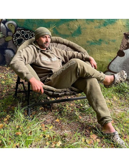 Sonik SK-TEK Sunchair Runder Angelsessel Carp Chair Lounge Sessel-Angelliegen & Angelstühle-JJ-Fishing