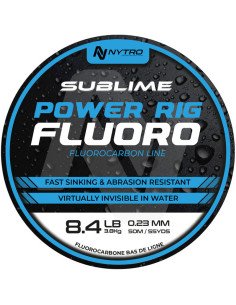Sonik Nytro SUBLIME Power Rig Fluoro 0,23mm 50m Fluoro Carbon Vorfachmaterial Method Feeder-Vorfachmaterial & Montage-Zubehör...
