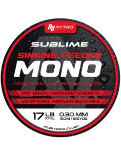 Sonik Nytro SUBLIME Sinking Feeder Mono 0,30mm 150m braune Angelschnur Shock Leader Method Feeder-Zubehör-JJ-Fishing