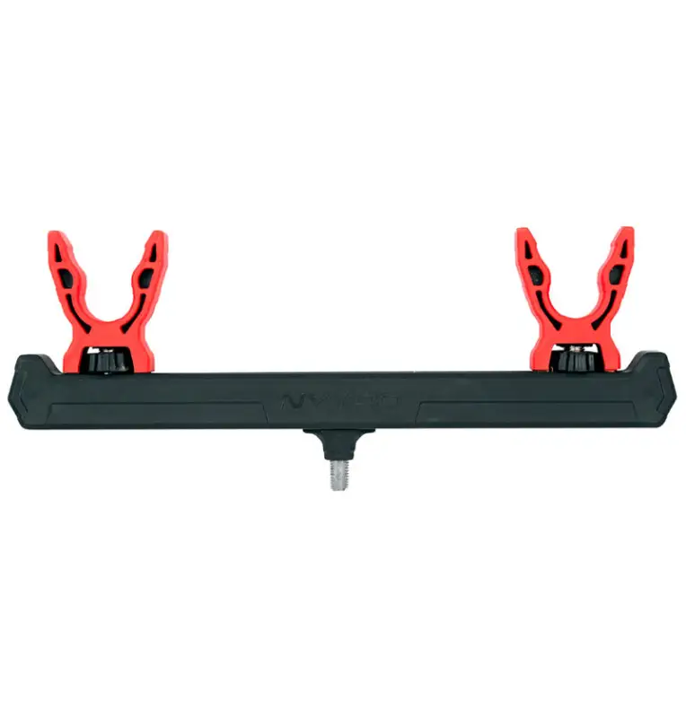 Sonik Nytro STEADY Sliding Double Duo Back Rest Buzz Bar mit Rod Rest Rutenauflagen Method Feeder-Zubehör-JJ-Fishing