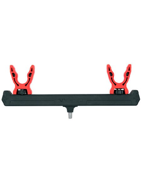 Sonik Nytro STEADY Sliding Double Duo Back Rest Buzz Bar mit Rod Rest Rutenauflagen Method Feeder-Zubehör-JJ-Fishing