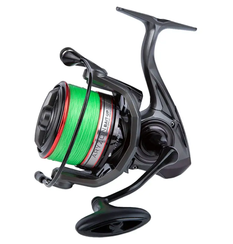 Sonik Nytro Aryzon Bait-Up 5000 Method Feeder Spod Angelrolle mit Geflochtener Angelschnur-Feeder-Rollen-JJ-Fishing