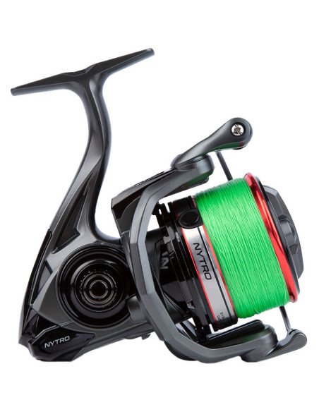Sonik Nytro Aryzon Bait-Up 5000 Method Feeder Spod Angelrolle mit Geflochtener Angelschnur-Feeder-Rollen-JJ-Fishing