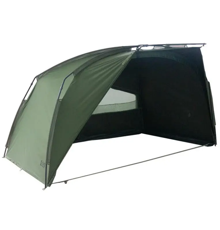 Sonik AXS Shelter inkl. Vordach mit 10.000mm Wassersäule Bivvy Angelzelt Front geöffnet-Schirme & Zelte-JJ-Fishing