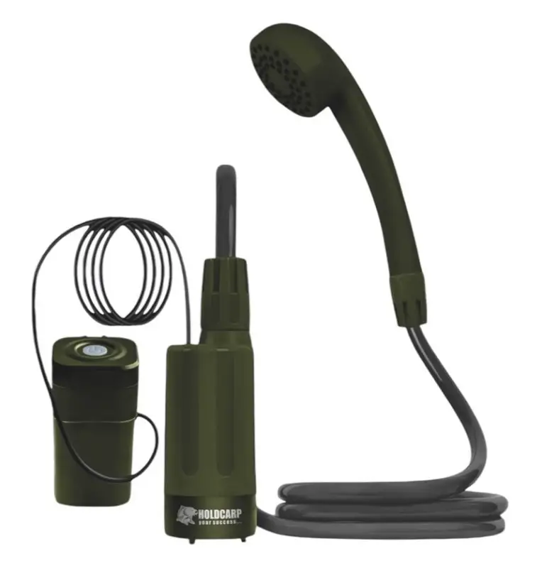 Holdcarp Rechargeable Battery Shower mit 2200-mAh-Akku Angler Dusche Camping Hygiene-Outdoor-JJ-Fishing