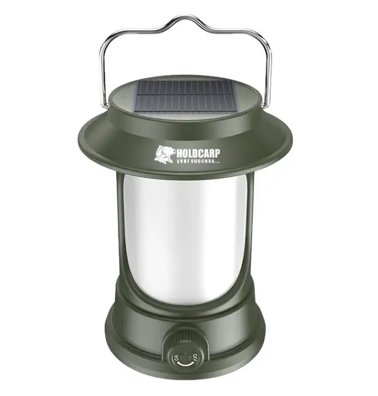 Holdcarp Solar Lamp 3W Kerzenlicht, Warm- und Kaltweiß Modus Camping Lampe-Zeltlampen-JJ-Fishing