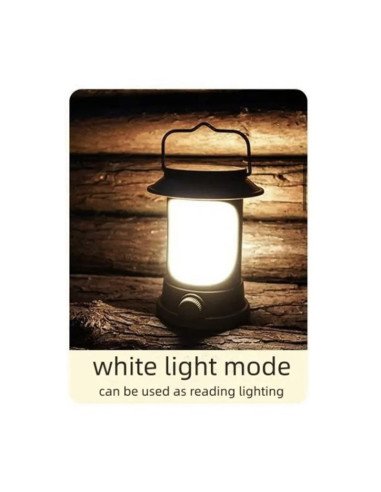 Holdcarp Solar Lamp 3W Kerzenlicht, Warm- und Kaltweiß Modus Camping Lampe-Zeltlampen-JJ-Fishing