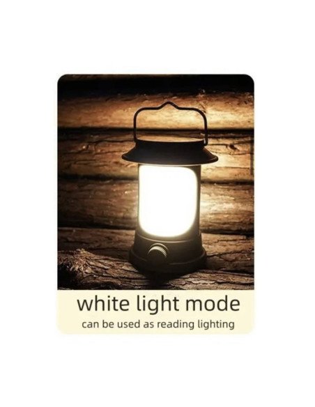 Holdcarp Solar Lamp 3W Kerzenlicht, Warm- und Kaltweiß Modus Camping Lampe-Zeltlampen-JJ-Fishing