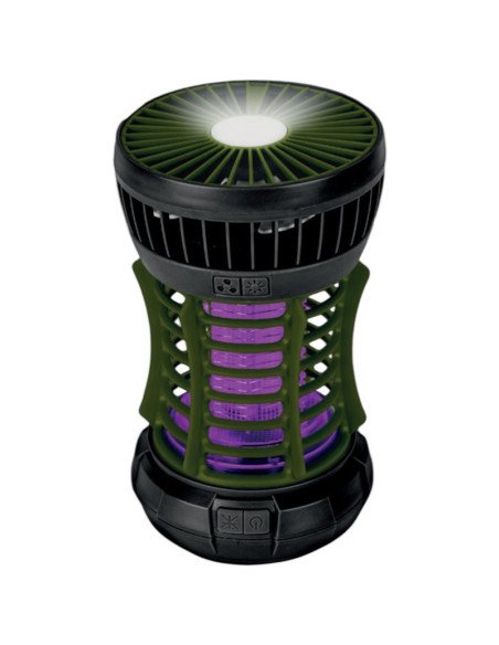 Holdcarp Mosquito Air UV Lamp mit Ventilator 2000mAh Gelsenkiller Akku Angellampe Platzbeleuchtung-Zeltlampen-JJ-Fishing