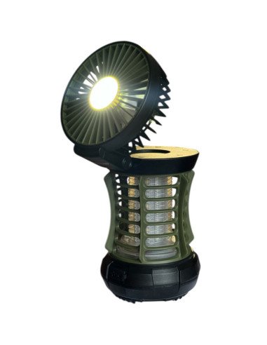 Holdcarp Mosquito Air UV Lamp mit Ventilator 2000mAh Gelsenkiller Akku Angellampe Platzbeleuchtung-Zeltlampen-JJ-Fishing