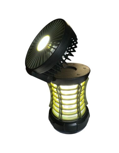 Holdcarp Mosquito Air UV Lamp mit Ventilator 2000mAh Gelsenkiller Akku Angellampe Platzbeleuchtung-Zeltlampen-JJ-Fishing