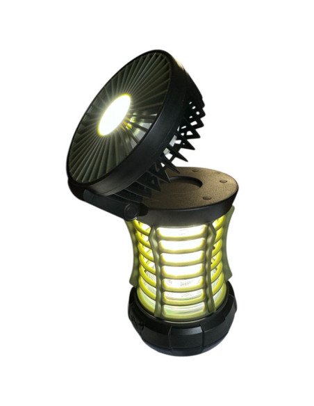 Holdcarp Mosquito Air UV Lamp mit Ventilator 2000mAh Gelsenkiller Akku Angellampe Platzbeleuchtung-Zeltlampen-JJ-Fishing
