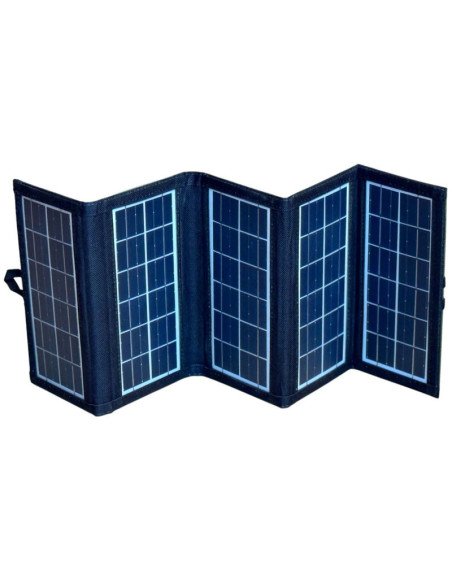 Holdcarp Foldable Solar System 10W Panel mit USB-A Output: 5V/1.5A Handyladestation Faltbar Camping Survivor Zubehör-Werkzeug...
