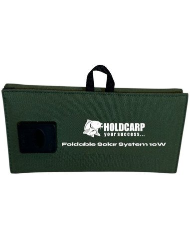 Holdcarp Foldable Solar System 10W Panel mit USB-A Output: 5V/1.5A Handyladestation Faltbar Camping Survivor Zubehör-Werkzeug...